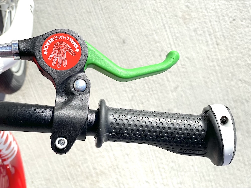 woom 1 green brake lever