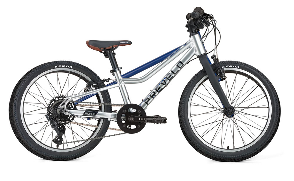 Overlap comparison of Geometry of Prevelo Alpha Three and Cleary Owl 20" kids bikes.