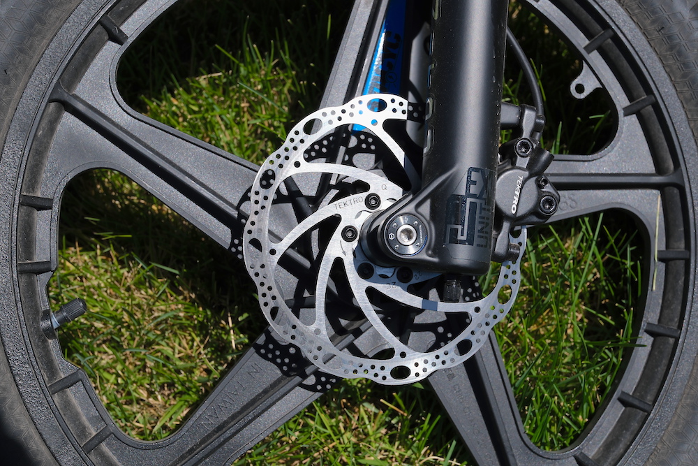 hydraulic disc rotor on the 20 inch stacyc