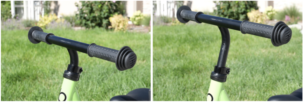 handlebar height range on the banana bike GT