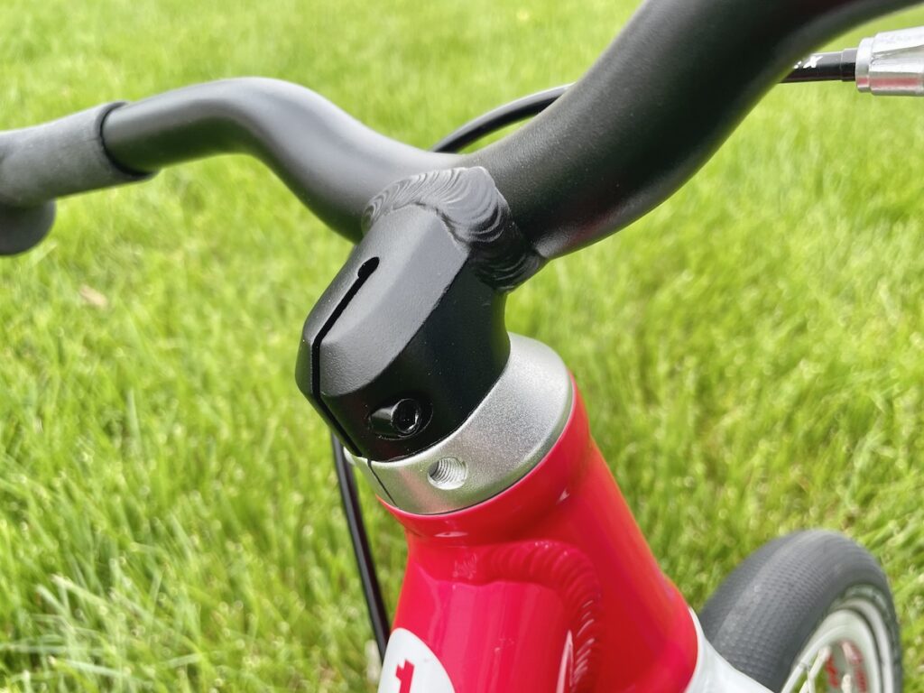 woom GO 1 headset and stem