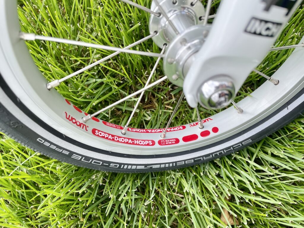 woom go 1 aluminum rims