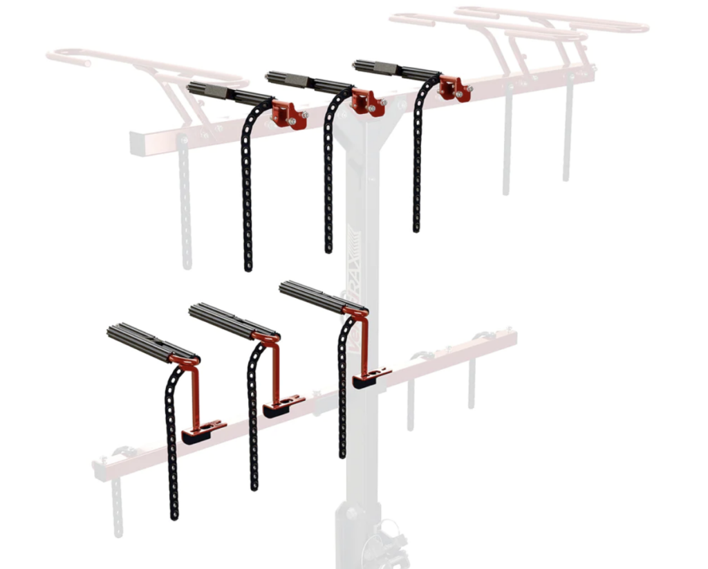 VelociRAX SkiRAX attachments