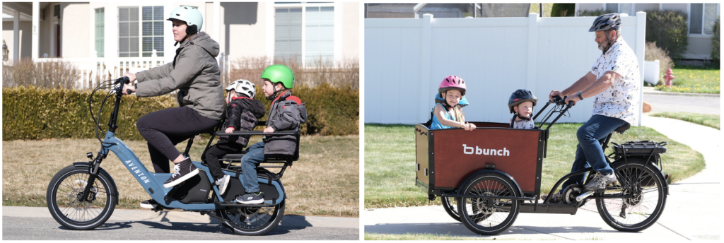 Aventon Abound longtail ebike vs. Bunch Bike