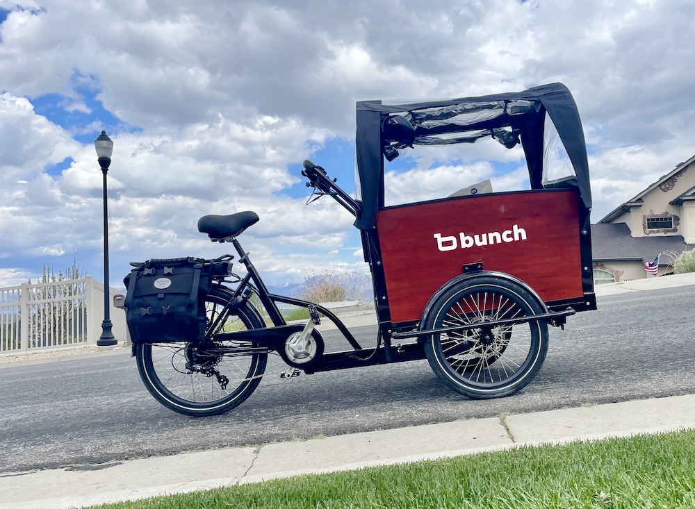 Bunch Bike on a steep hill