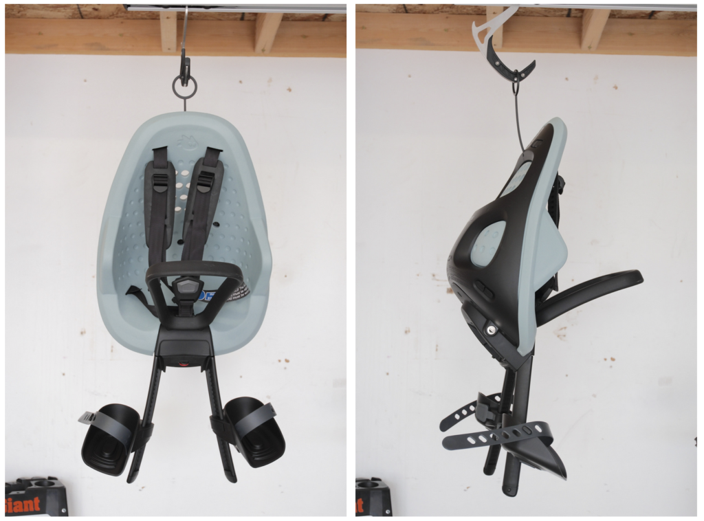 storing the Thule Yepp Mini 2