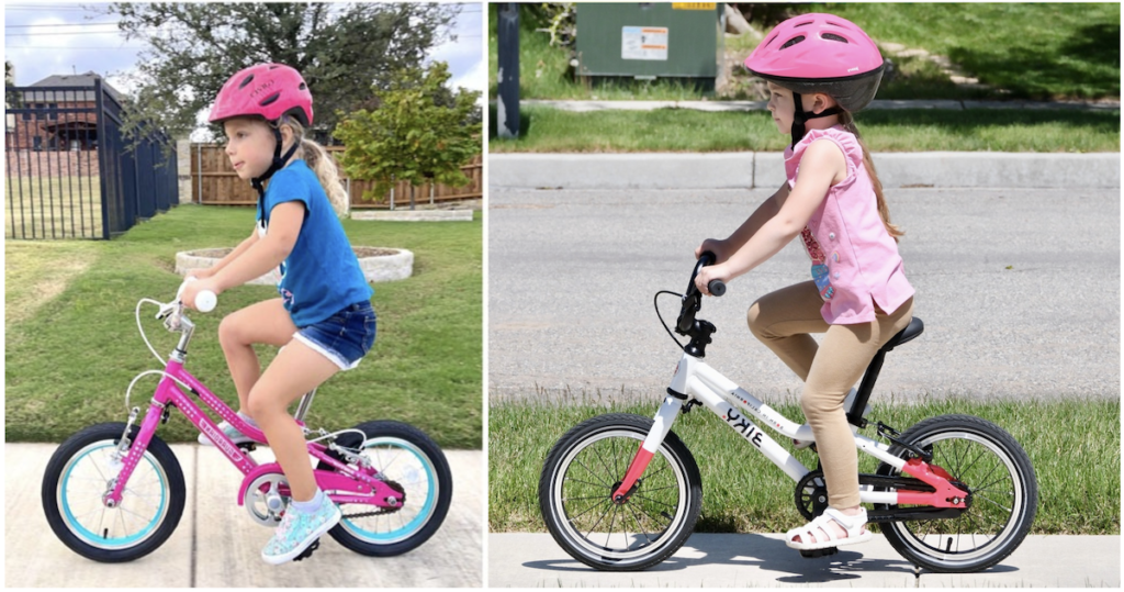 young riders on the Guardian 14 and the Biky 14.