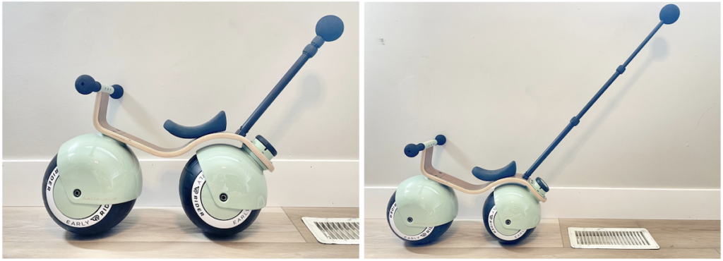 Tiller bar on the Bella Velio up and down