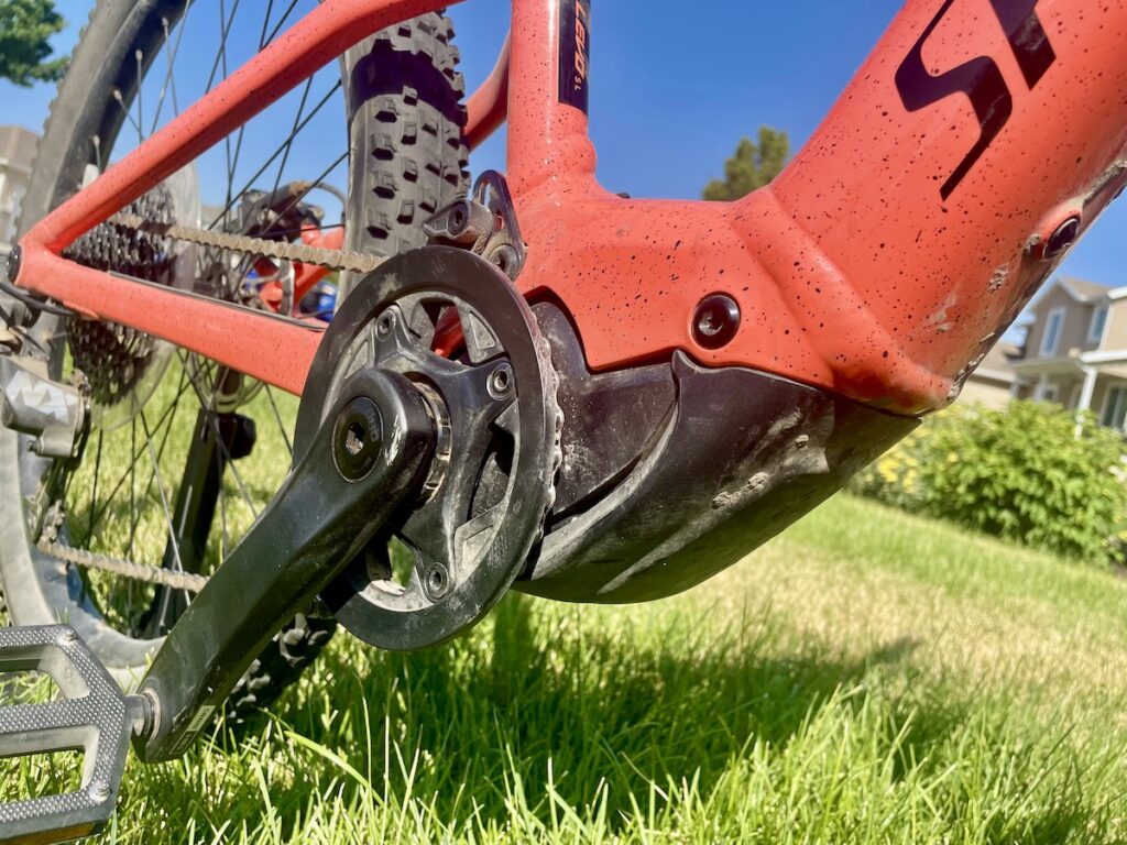 close up shot of specialized 1.2 motor