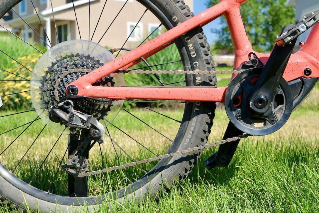 SRAM NX drivetrain on the specialized Turbo Levo SL Kids