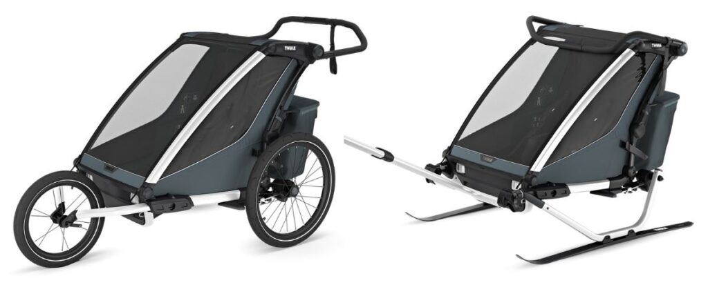 Thule Cross jogger conversion kit and XC ski kit