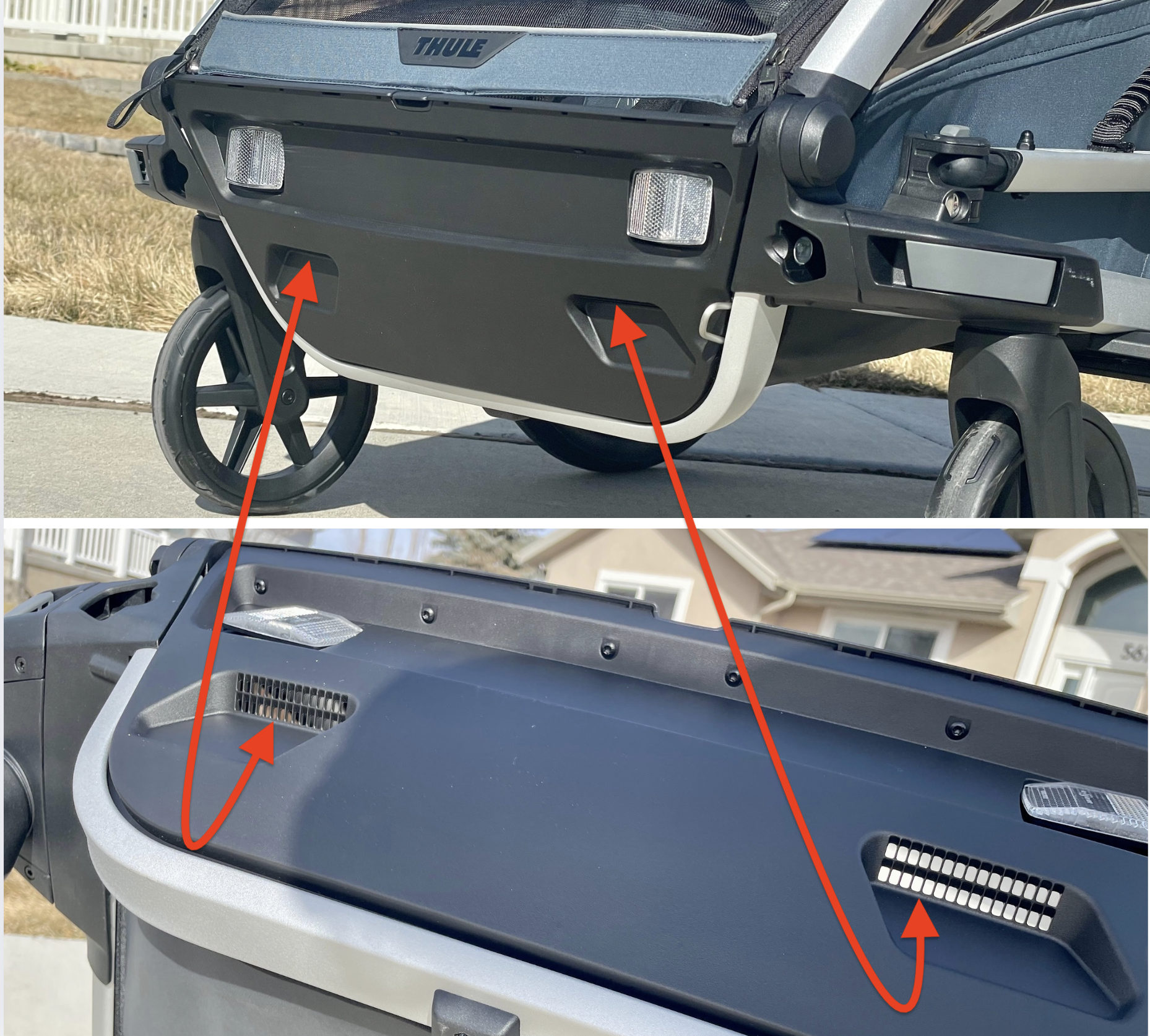 lower air vents on the Cross 2