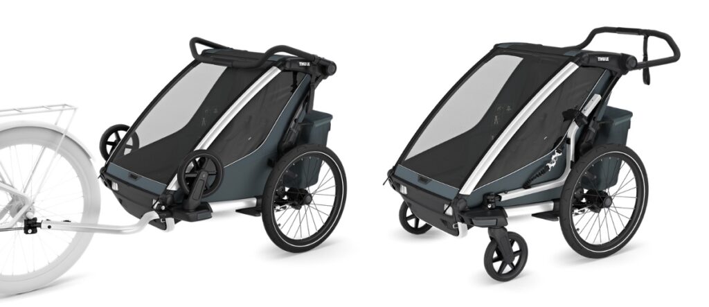 Thule Cross 2 bike trailer and stroller