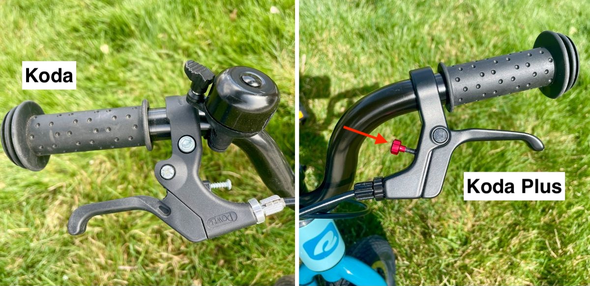 retrospec koda and koda plus handbrake lever difference