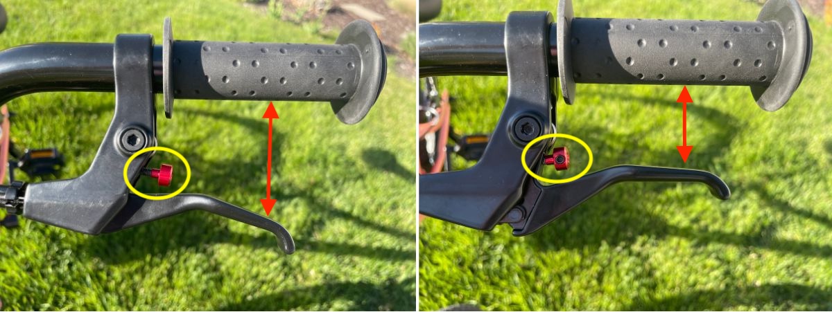 retrospec Koda Plus brake lever adjust