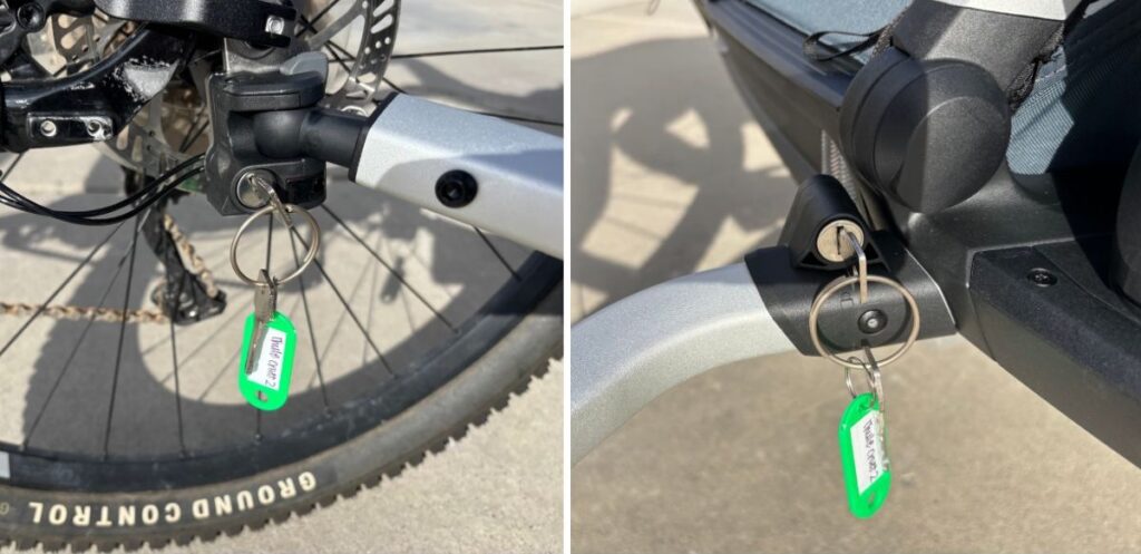 thule chariot cross locking hitch