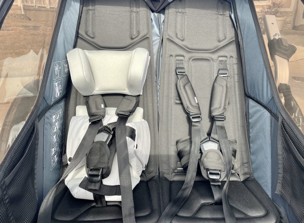 thule chariot baby supporter
