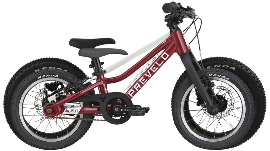prevelo alpha and zulu 14 inch bikes overlay