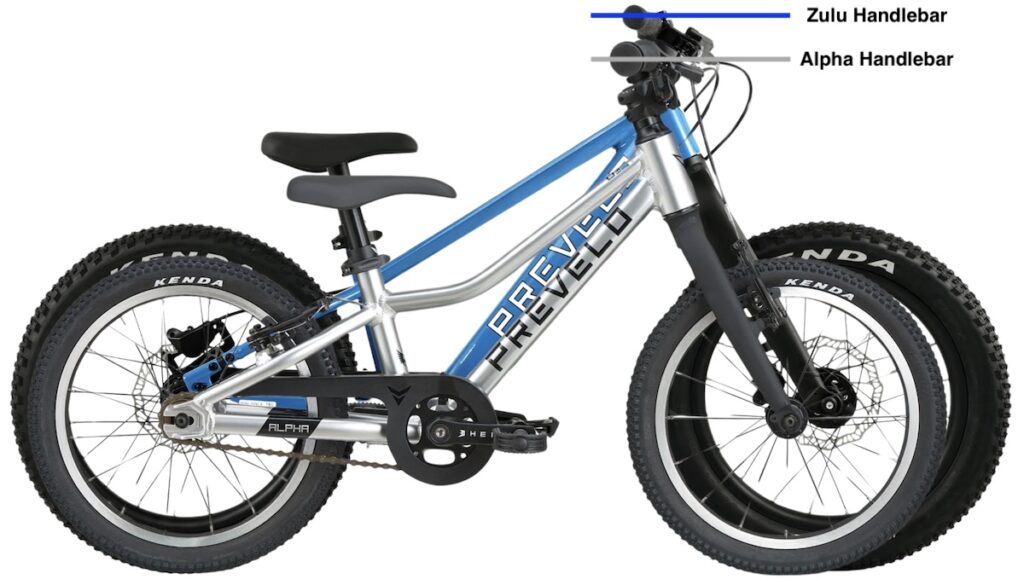 Prevelo zulu and alpha two 16 inch kids bikes comparison