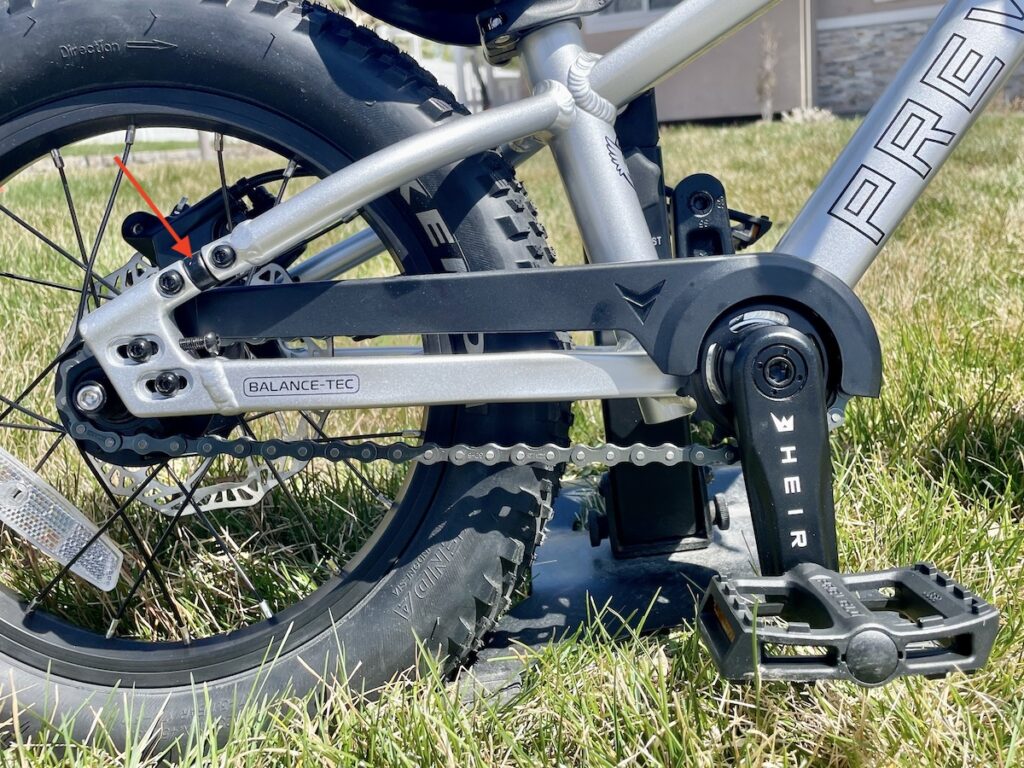prevelo balance tech frame keyhole