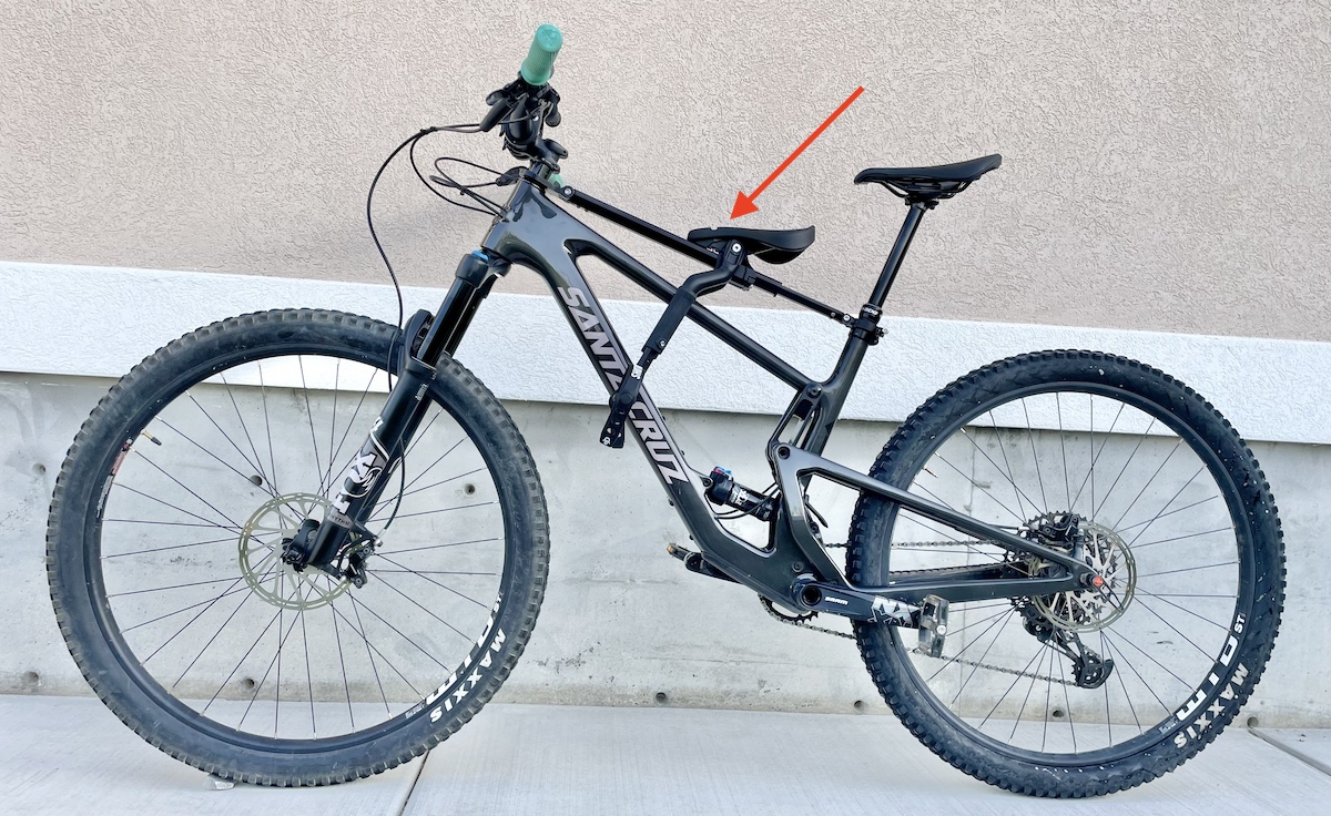shotgun seat pro gen 2 on santa cruz tall boy