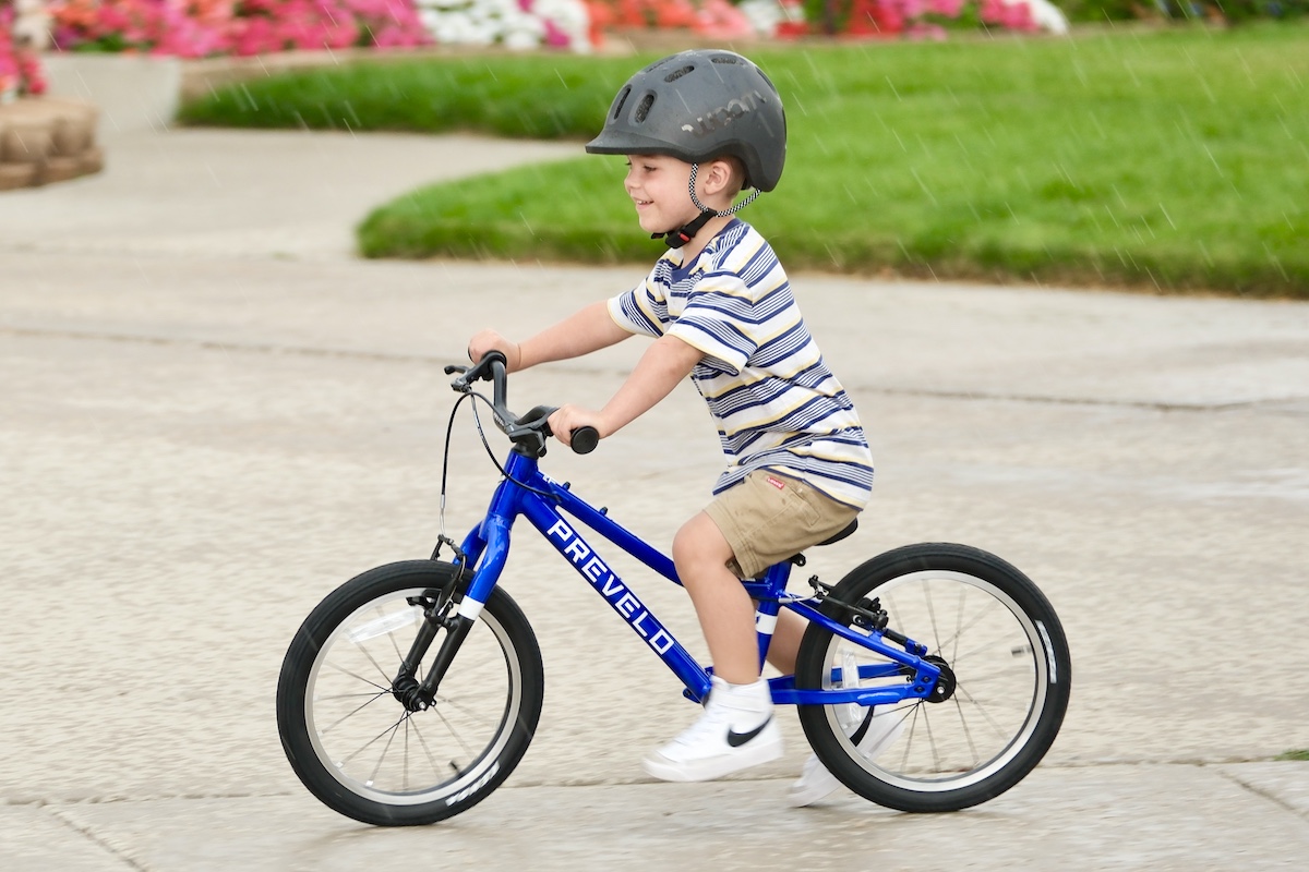 prevelo alpha two as a balance bike