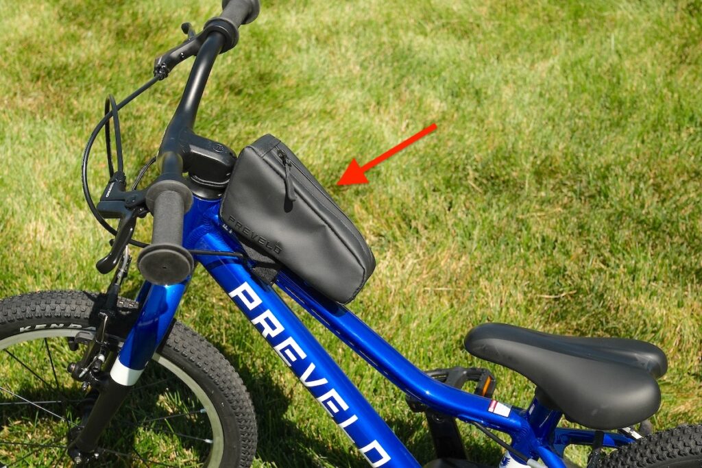prevelo supply pod on 16 inch bike