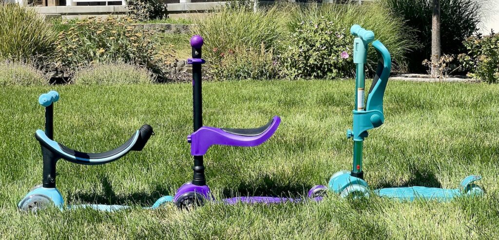 toddler scooter seat types