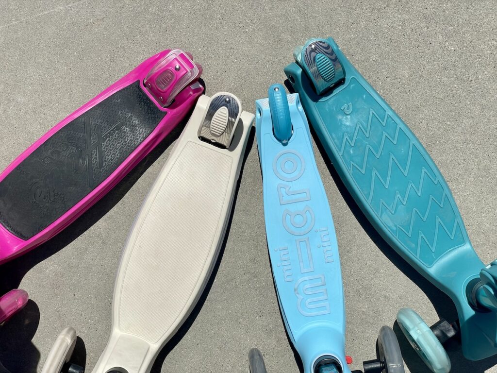 toddler scooter deck types