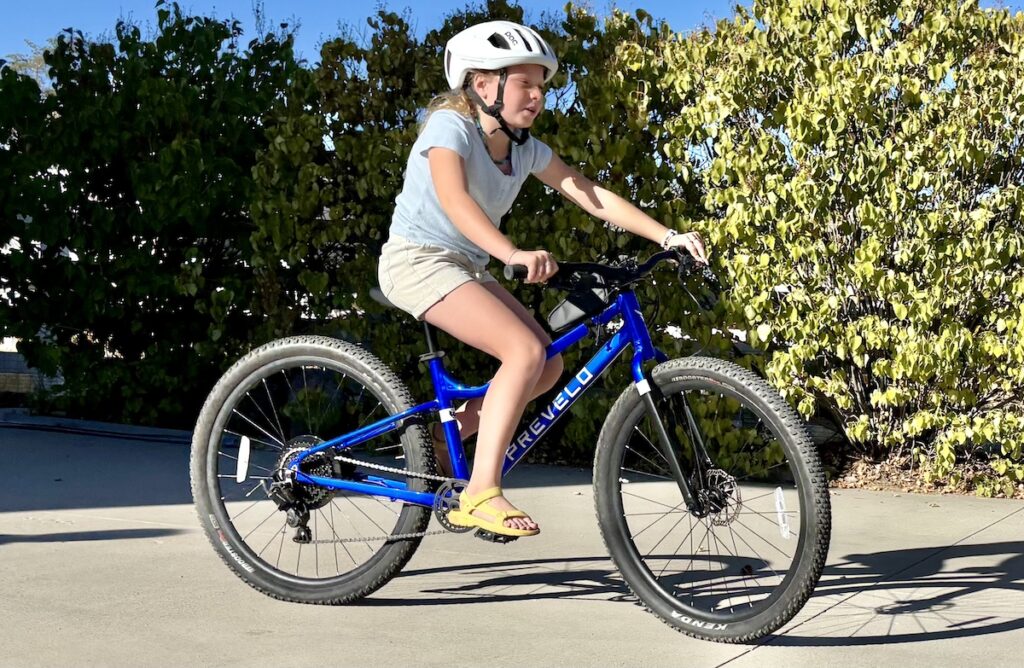 Prevelo ALpha Five 10 year old on paved