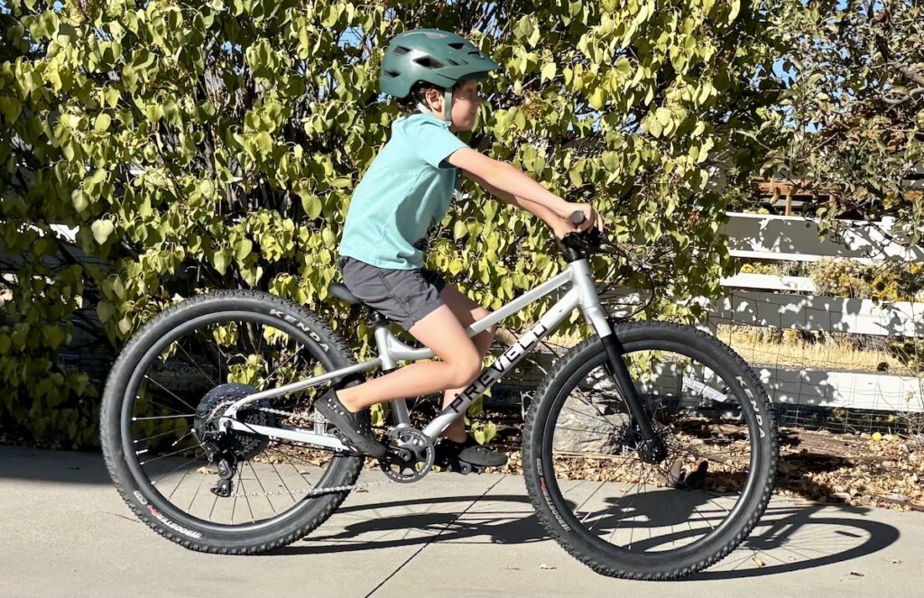 8 year old on prevelo 24"