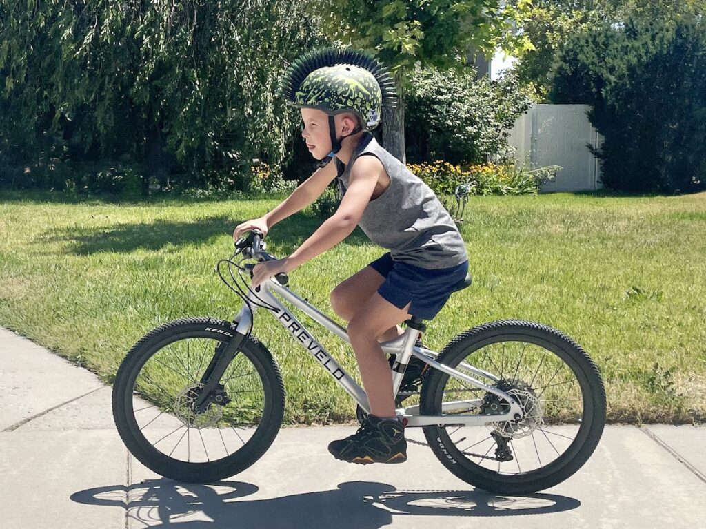 7 year old on prevelo alpha three