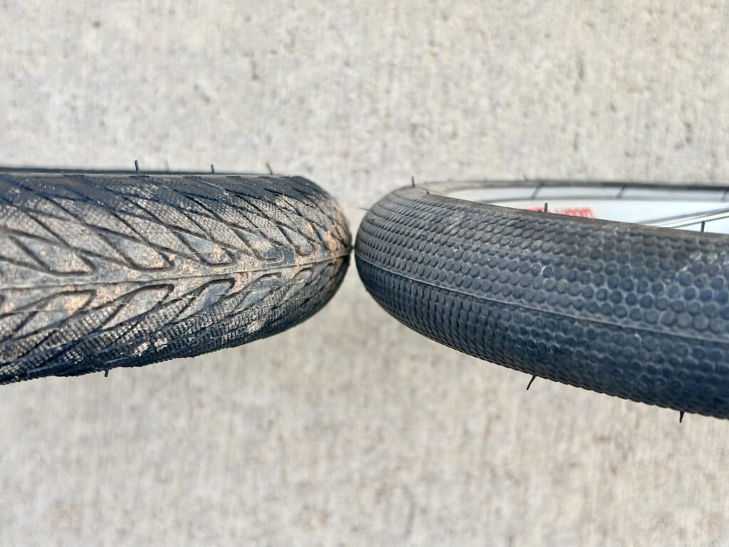 prevelo balance bike tires versus woom GO 1