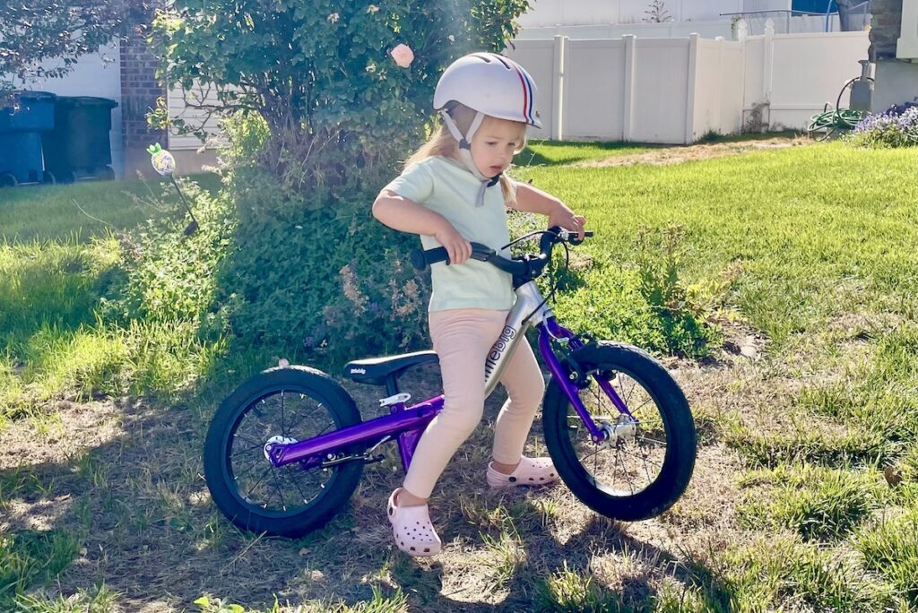 picking up littlebig balance bike