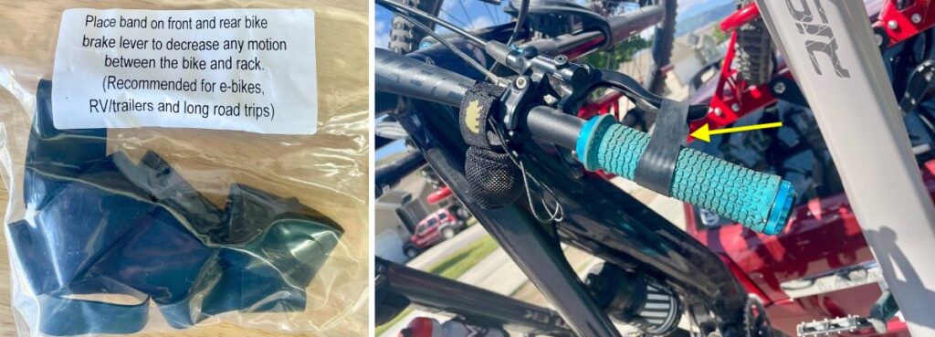 velociRaX rubber bands for brake levers
