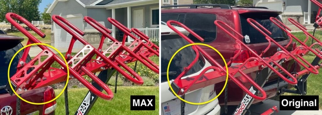 velociRAX old basket vs new MAX