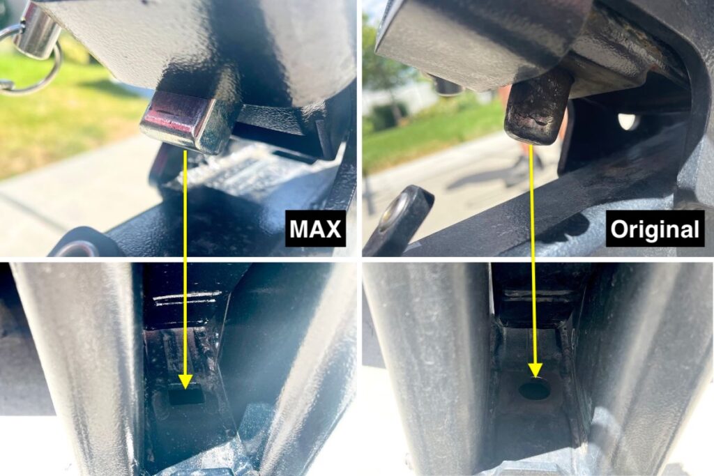 velociRAX MAX new center mast