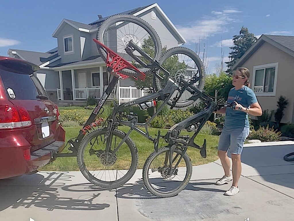 velocirax ebike load roll up