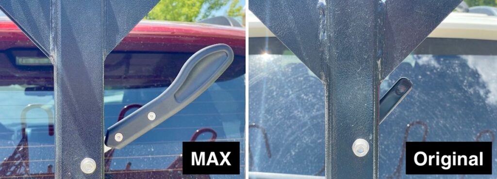 VelociRAX MAX new release lever