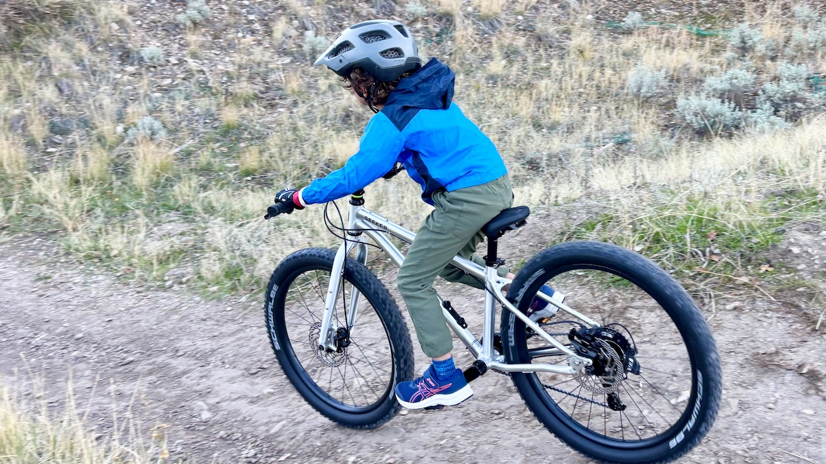 young rider on the early rider seeker 24
