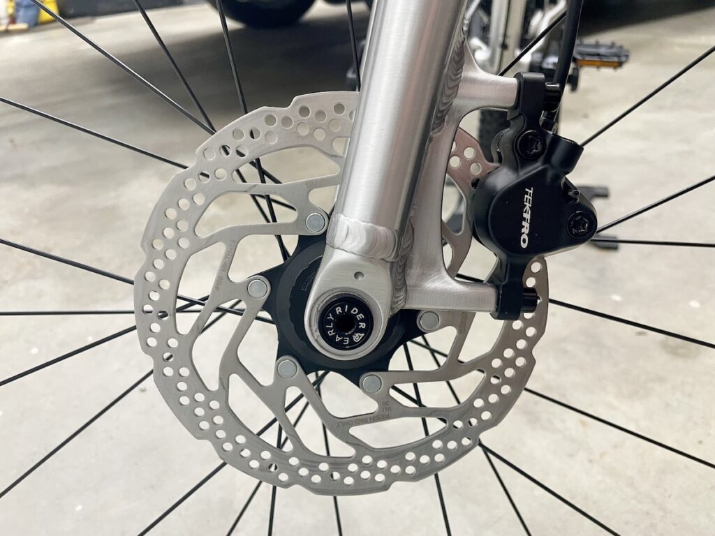 tektro hydraulic disc brakes on early rider seeker