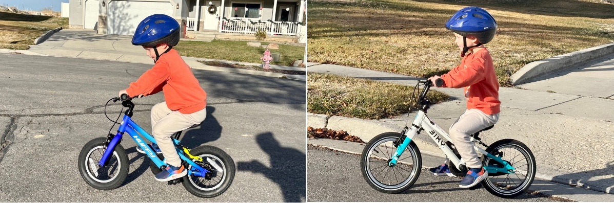 Huffy GRM 12 vs. Biky 14