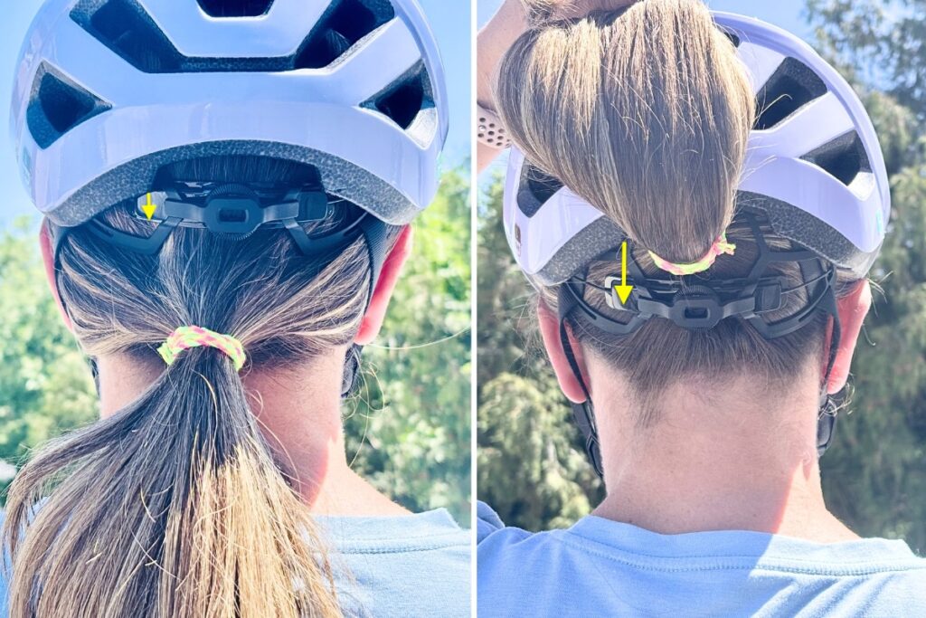 lazer tonic with ponytail